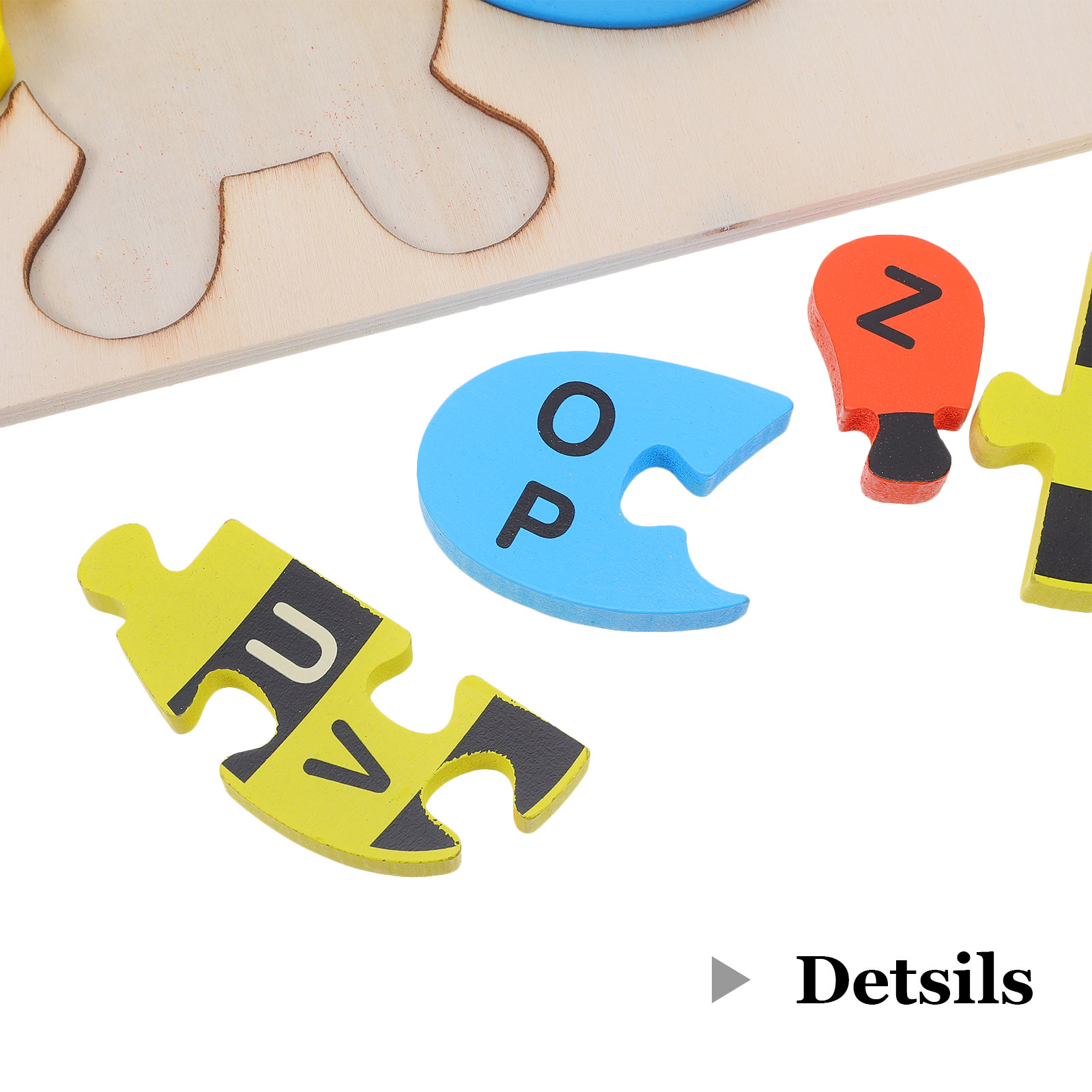 1 jeu de puzzle en bois avec l - Abc Kids Early Education avis et prix