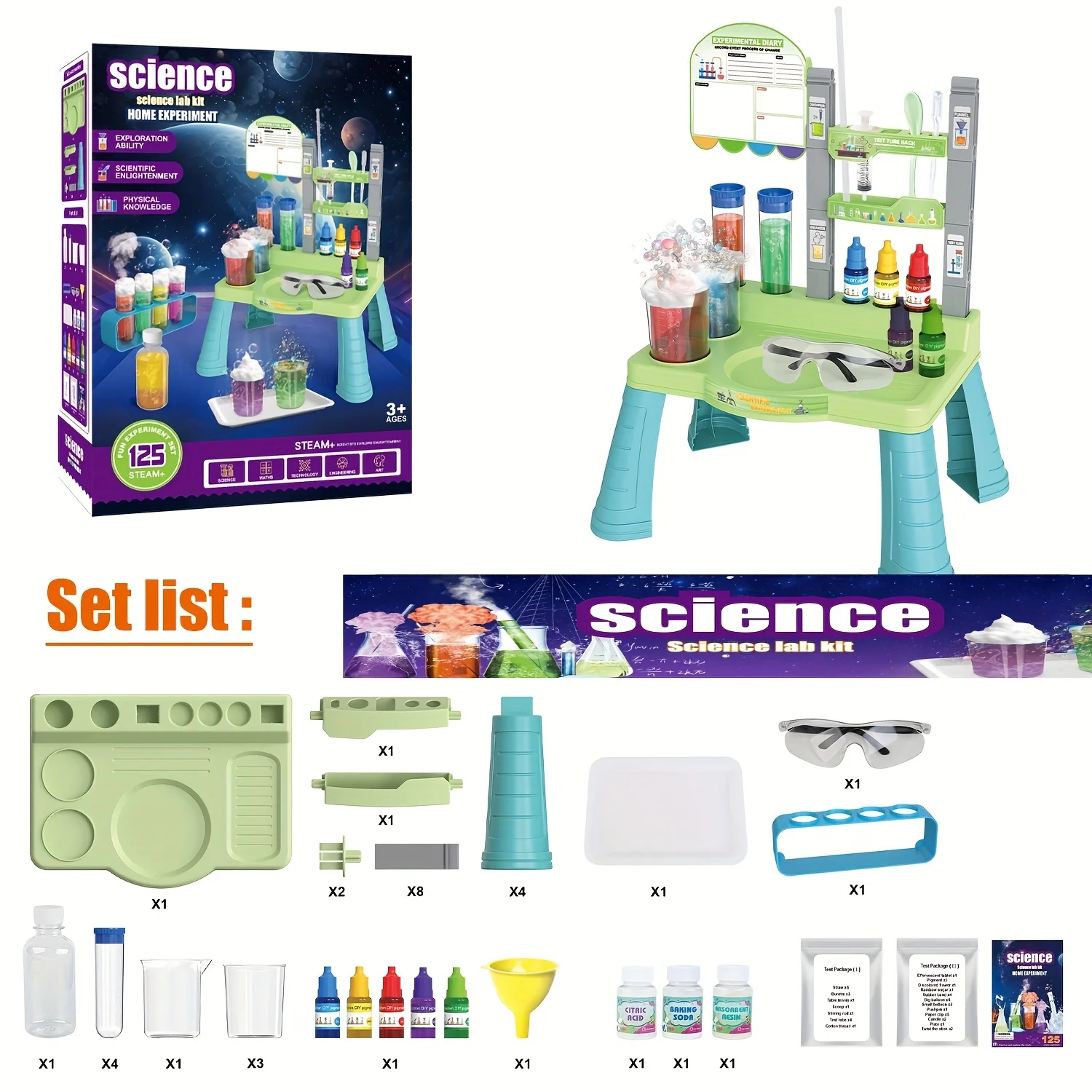 Kit Scientifique pour Enfants, - Kids First Education avis et prix