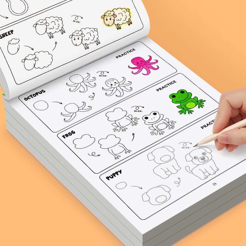 Livre de dessin d'animaux pour - Kids Education Activities avis et prix